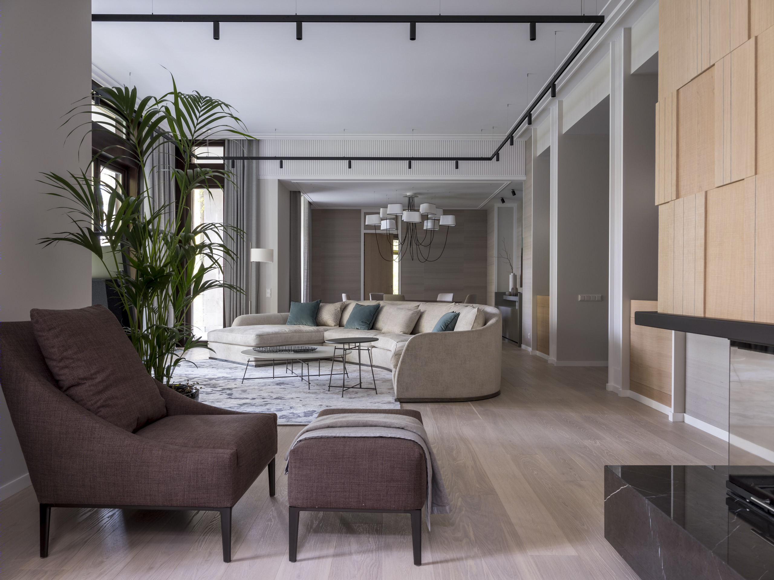 轻奢宜居的 Barvikha 度假别墅设计-43