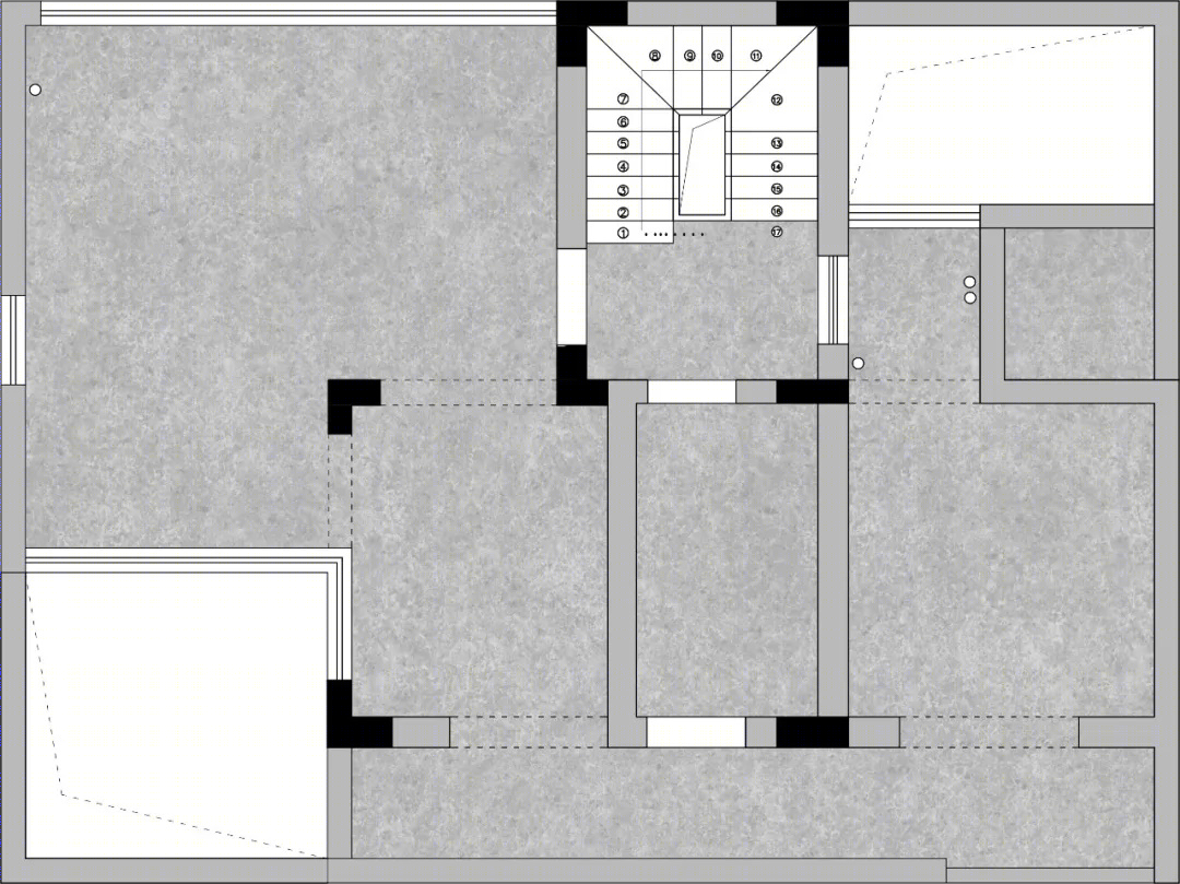 飞墨新作 || 450㎡ 顶奢别墅，现浇空间实现区域多功能化！-31