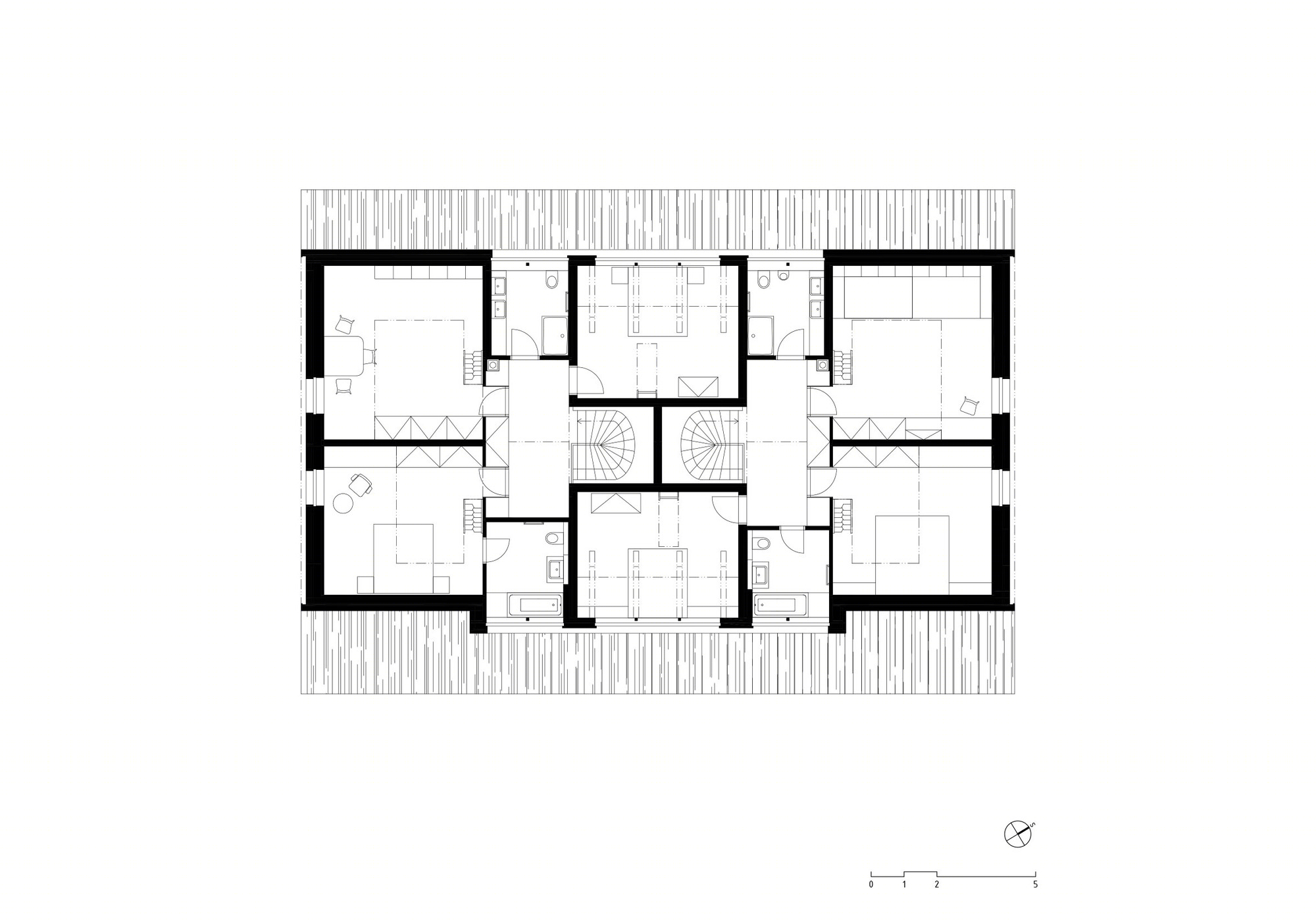 triarchitekti 丨别墅建筑丨 Mountain Chalet in the Šumava National Park-22