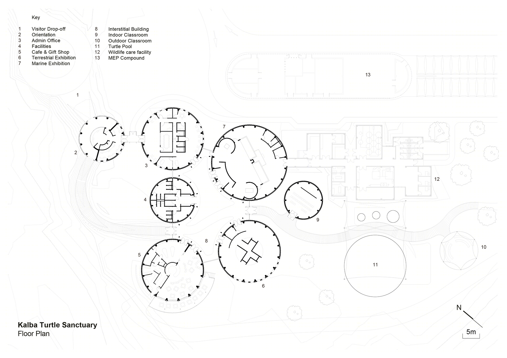 阿联酋 Khor Kalba 海龟保护中心丨Hopkins Architects-71