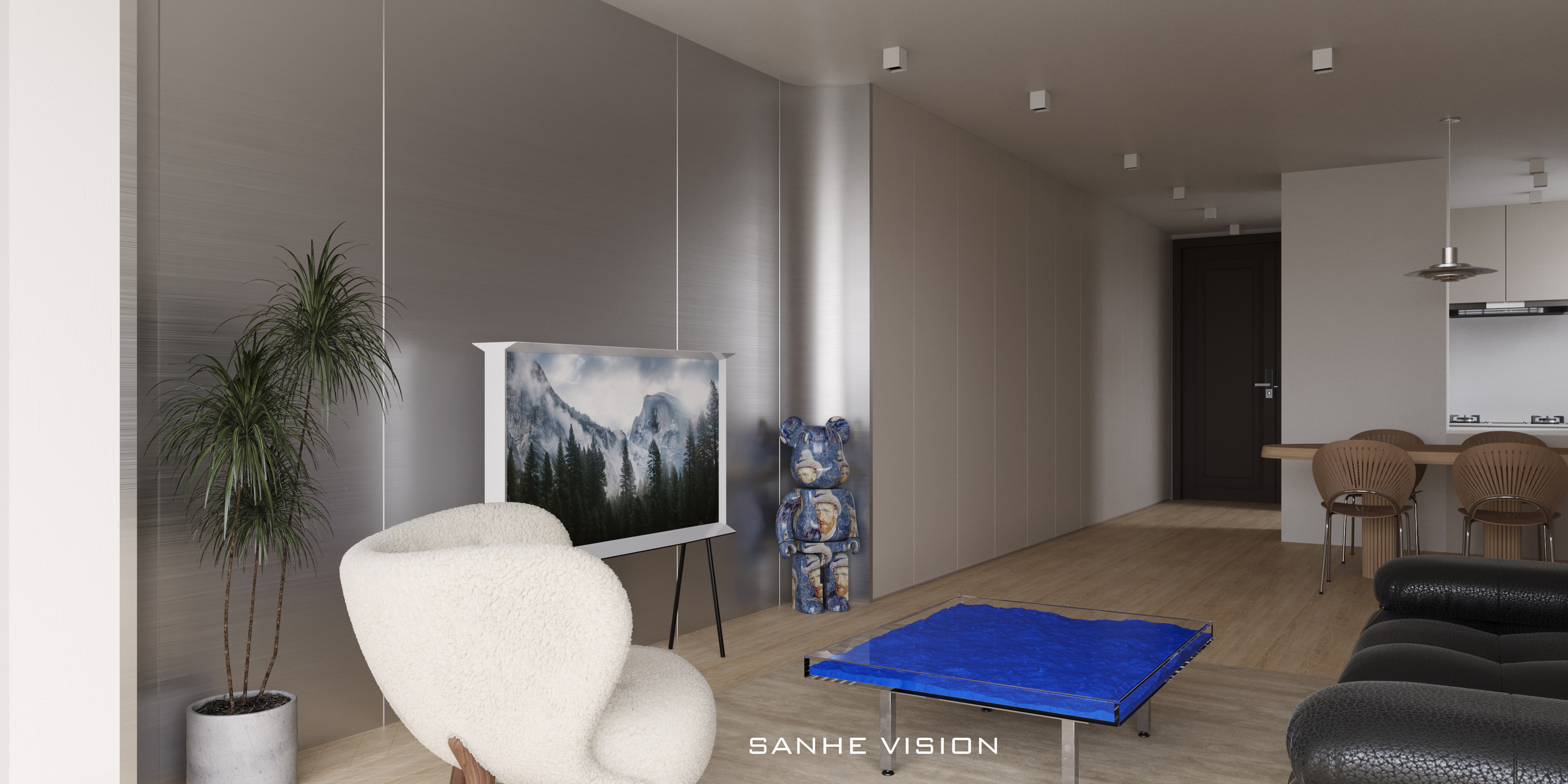 现代风格家居设计，3DMAX2020 与 CR6.2 的完美结合-6
