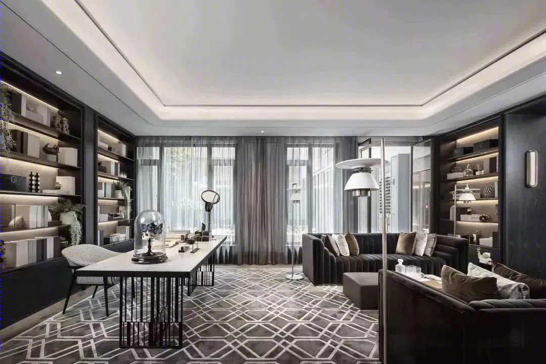 天悦壹号叠拼别墅丨吴滨设计-51