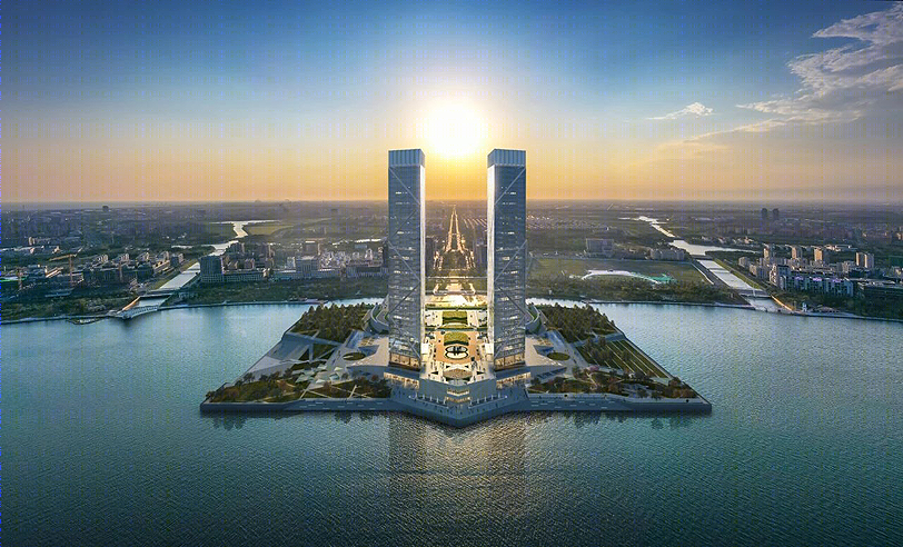 临港西岛金融中心丨中国上海丨贝氏建筑师事务所,中国建筑设计集团-0