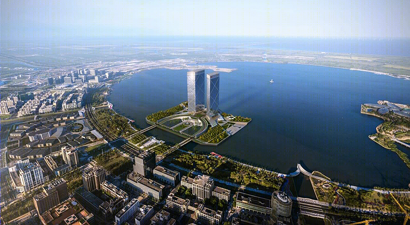 临港西岛金融中心丨中国上海丨贝氏建筑师事务所,中国建筑设计集团-2