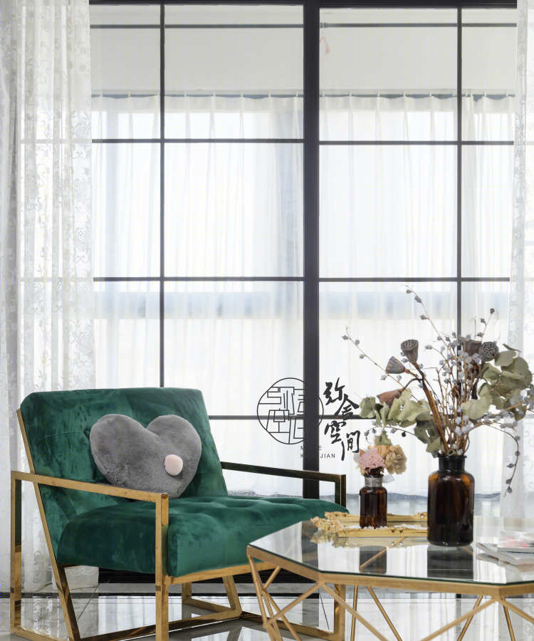 南京轻奢幻彩家居，弥舍空间设计展现三室优雅变身-16