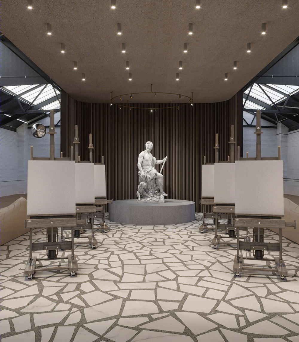 贝扎布诺艺术中心丨吉尔吉斯斯坦比什凯克市丨Ermek Tolongutova-10