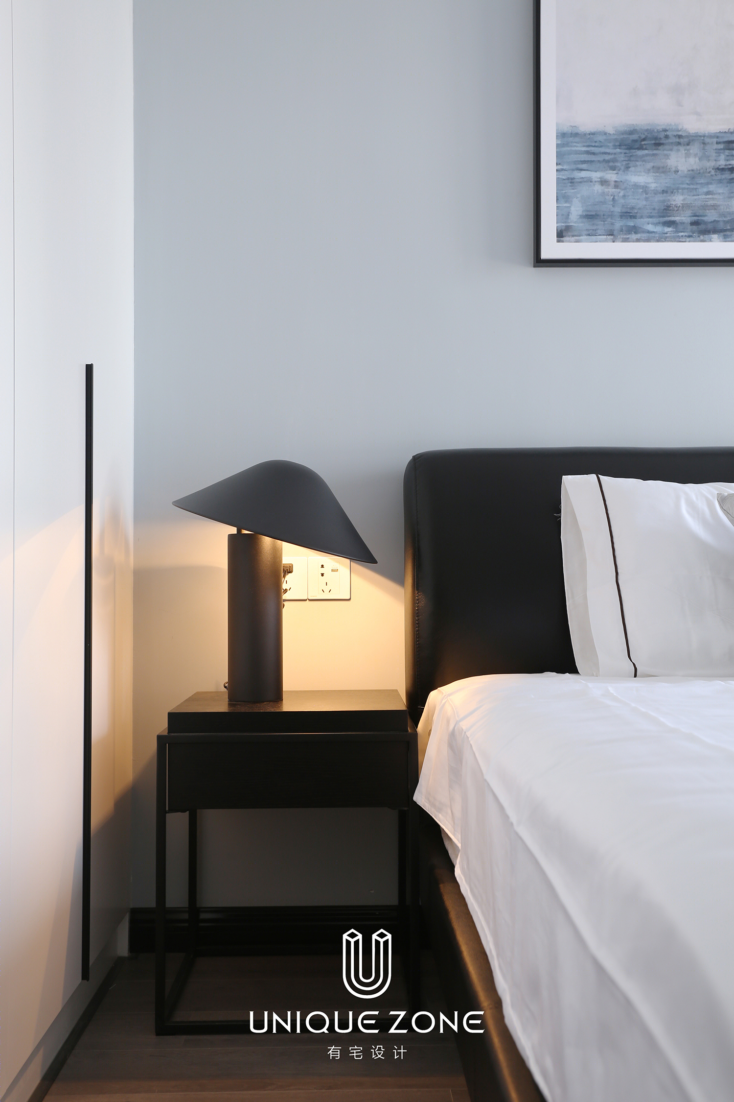 《轻纱》武汉揽胜公园 118 平高级灰平层设计，木工现场打造电视柜，云朵元素增添少女仙气-37