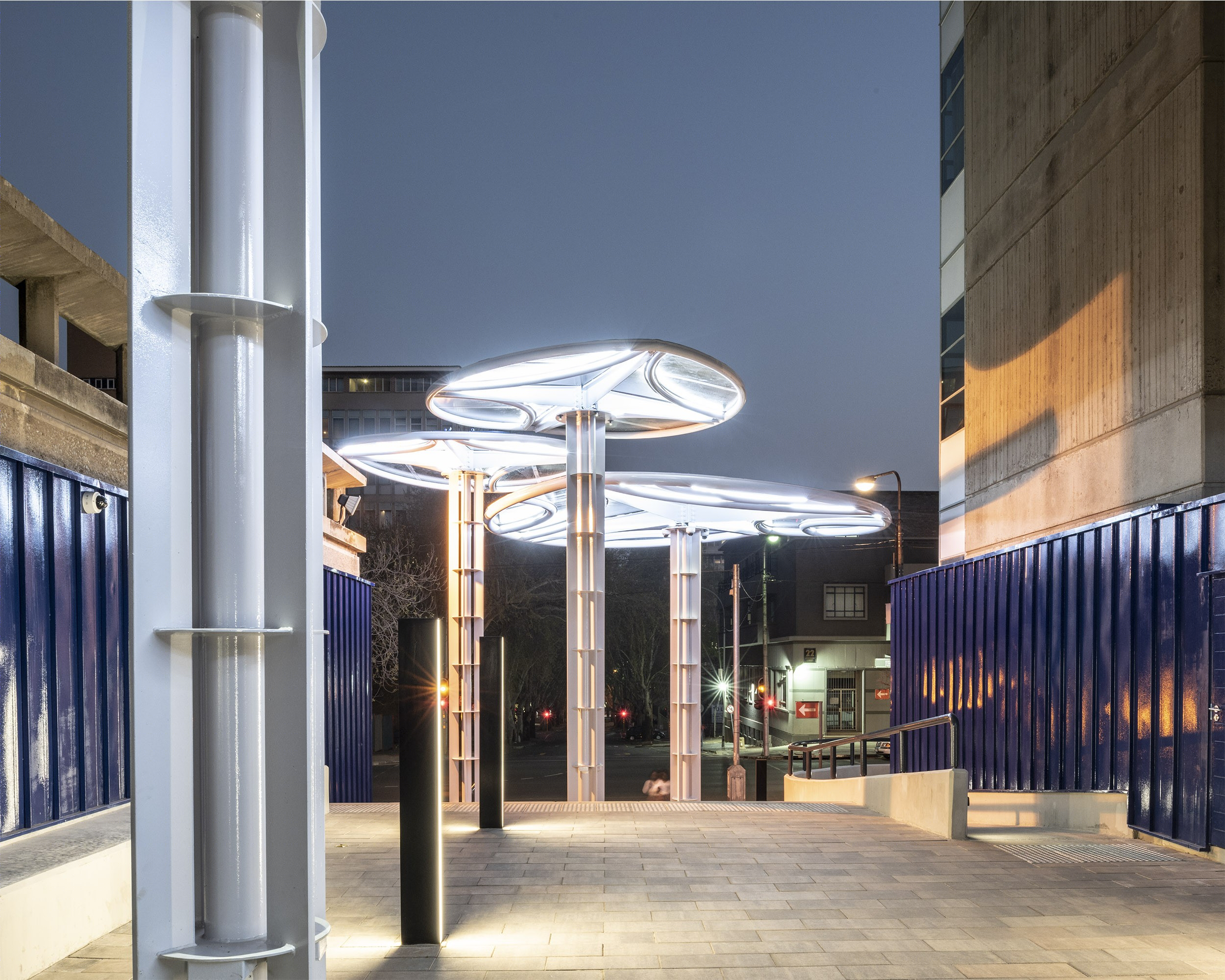 南非约翰内斯堡 Wits 大学“行人加油站”入口设计-28