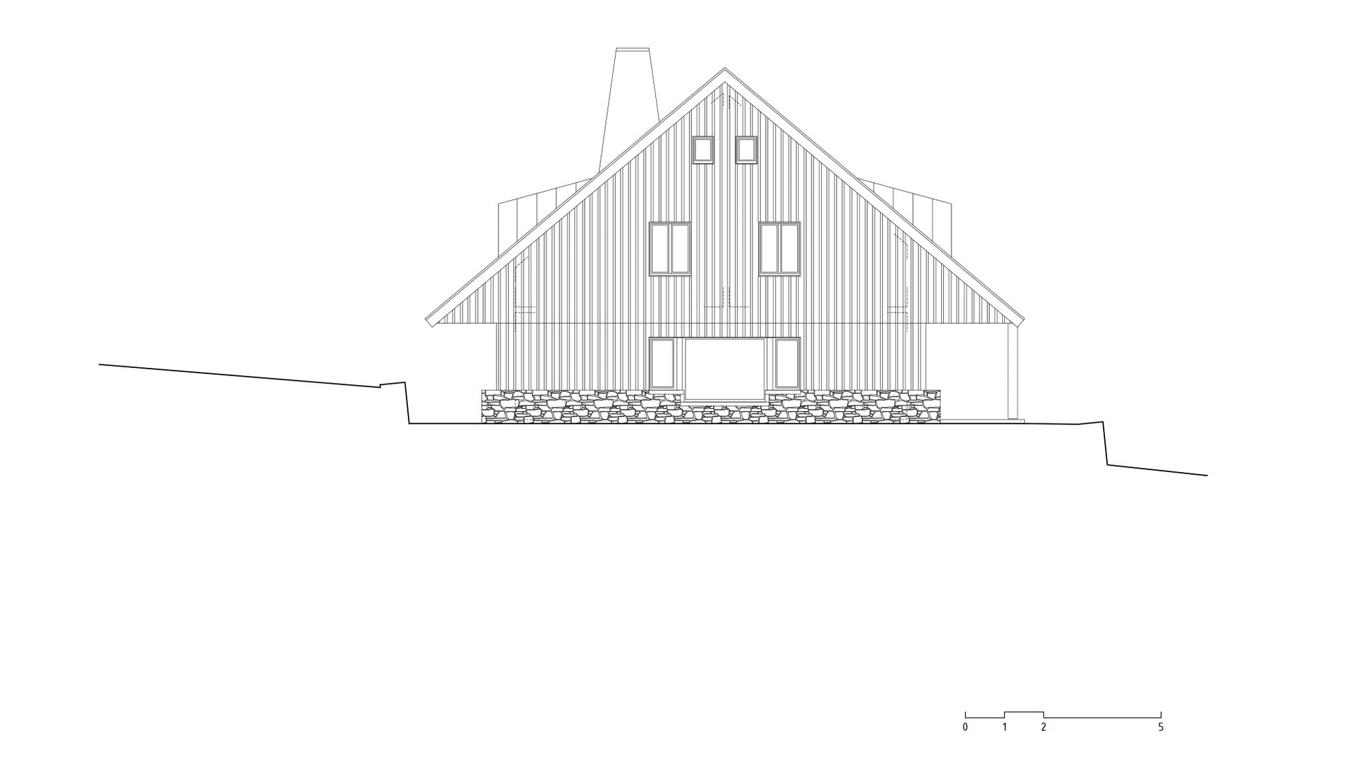 triarchitekti 丨别墅建筑丨 Mountain Chalet in the Šumava National Park-24