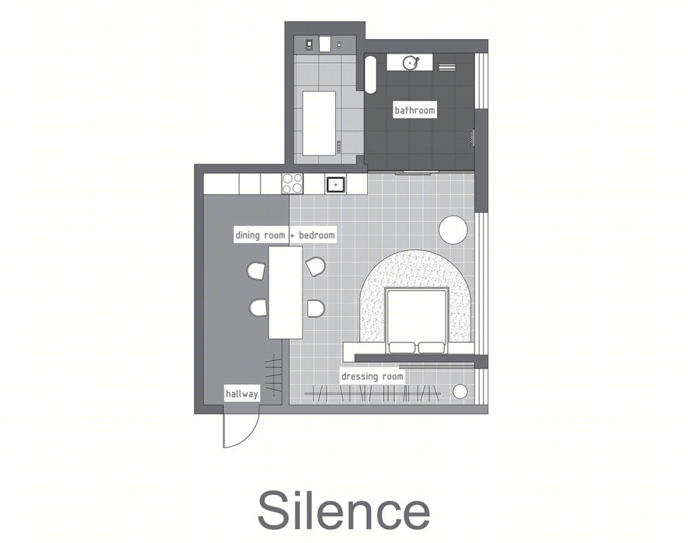 简约自然之境·光影渲染下的建筑室内设计丨德国慕尼黑丨SilenceConcept and interior Design-26