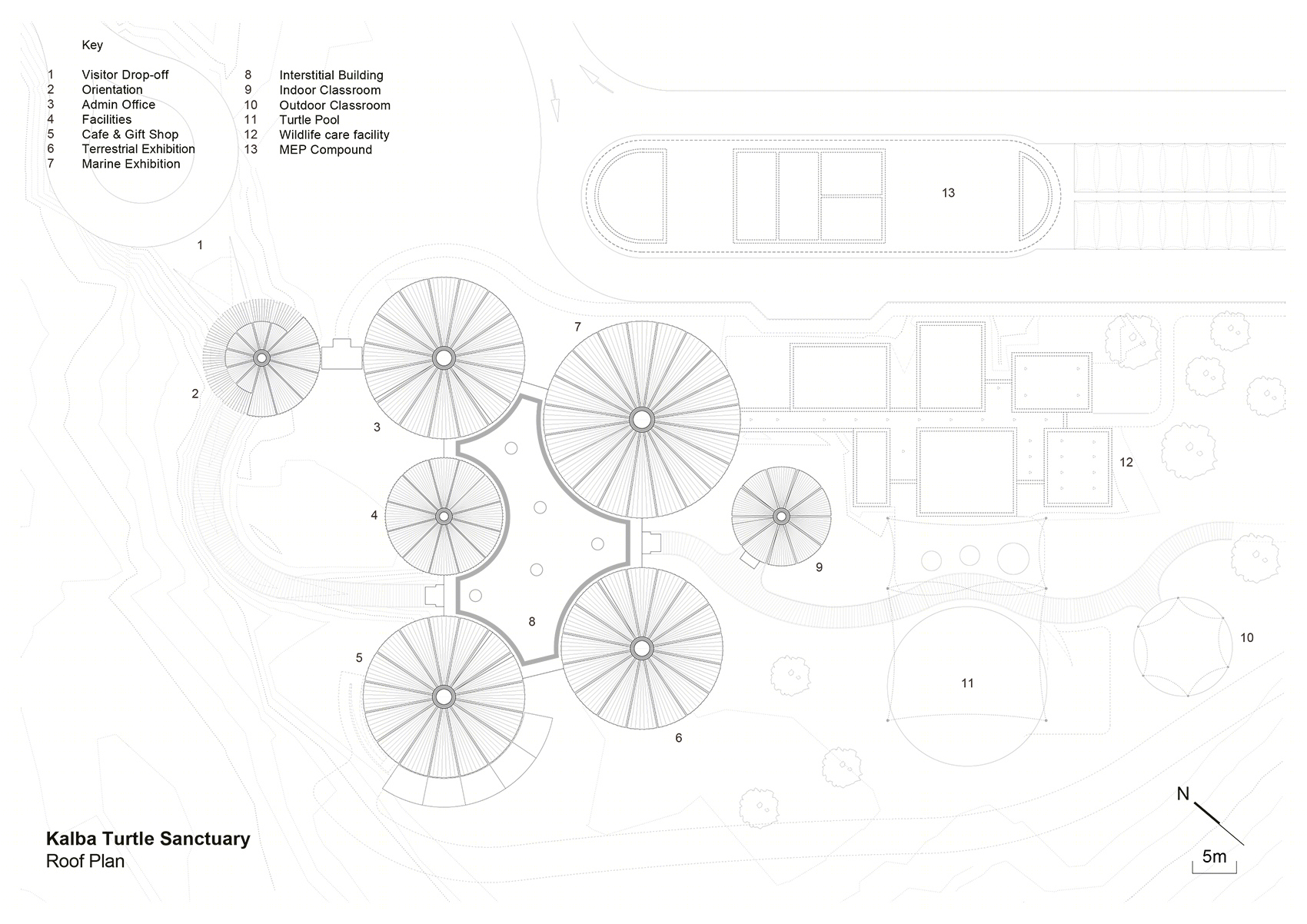 阿联酋 Khor Kalba 海龟保护中心丨Hopkins Architects-72