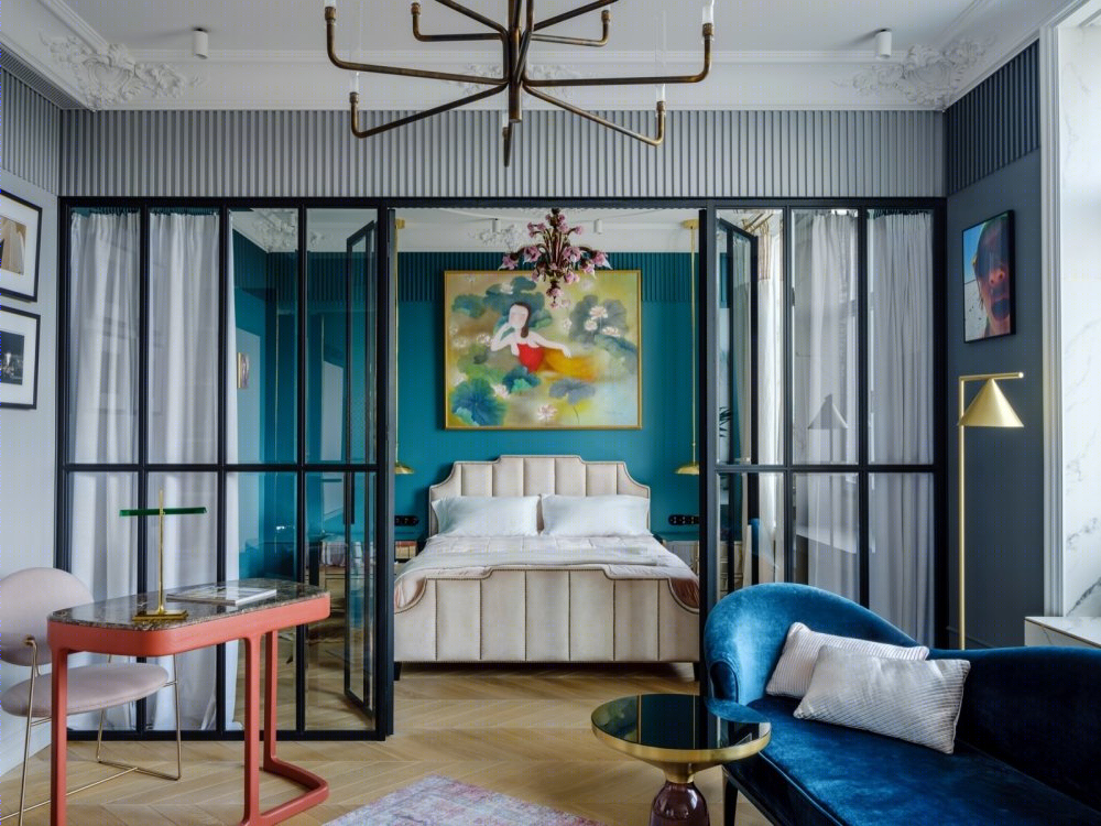 玻璃隔断打造灵动空间，40 个设计灵感案例-30