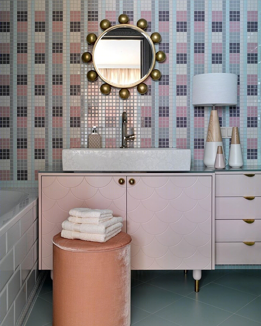 马赛克内饰设计案例精选丨ELLEdecoration-8