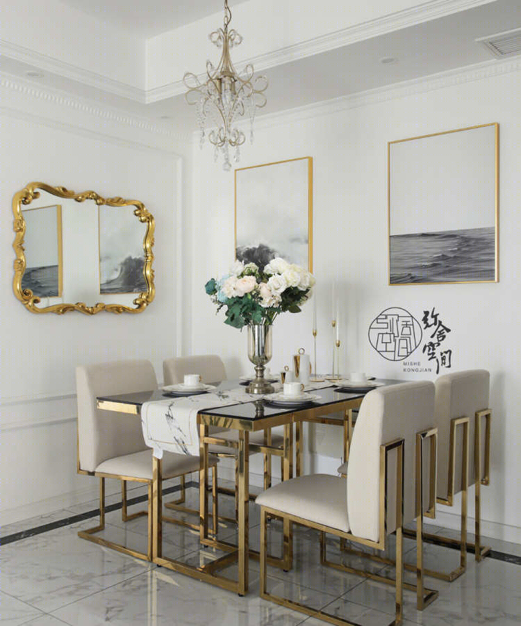 南京轻奢幻彩家居，弥舍空间设计展现三室优雅变身-22