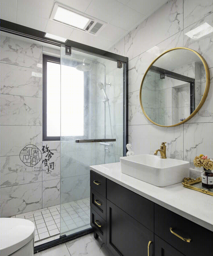 南京轻奢幻彩家居，弥舍空间设计展现三室优雅变身-24