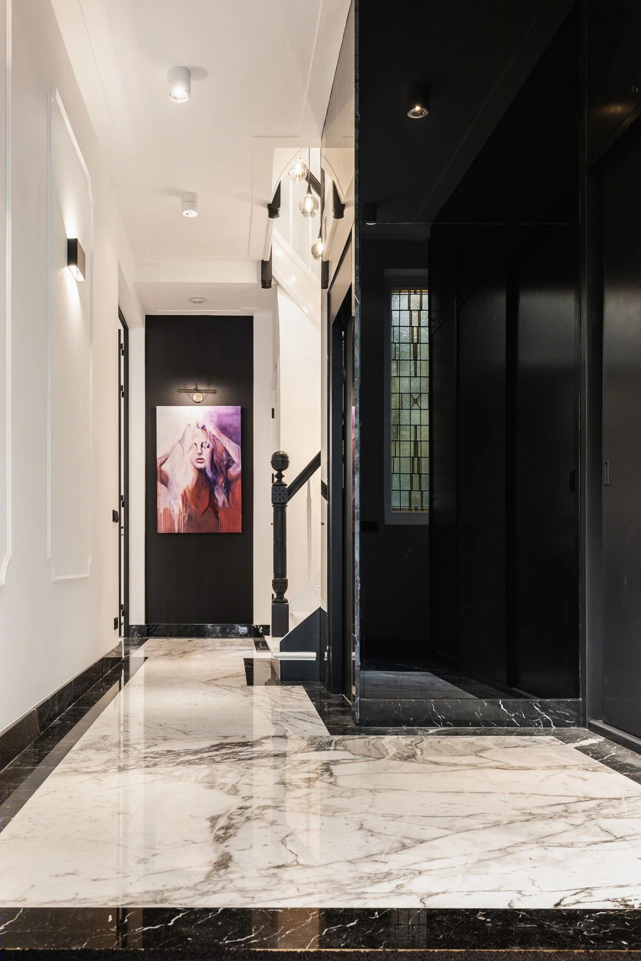 意大利大理石装点的豪华家居空间-13