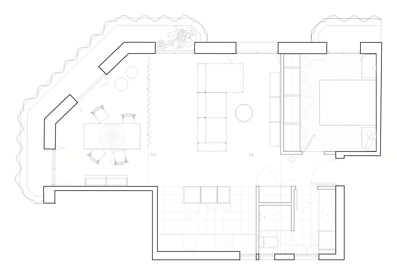 马德里公寓翻新丨西班牙马德里丨Estudio Reciente-15