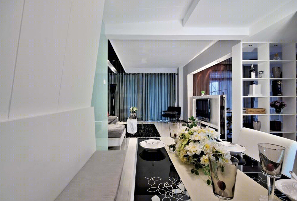 闽清框趣样板房 | 现代简约风格演绎-4