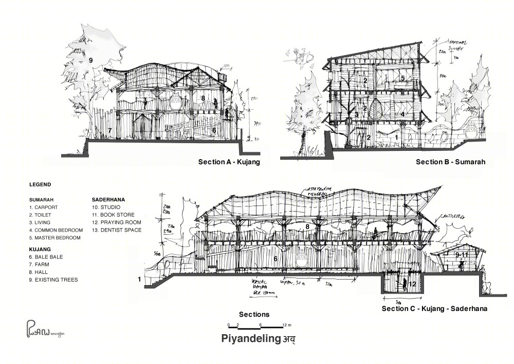 印度尼西亚竹制工匠住宅丨Realrich Architecture Workshop-64