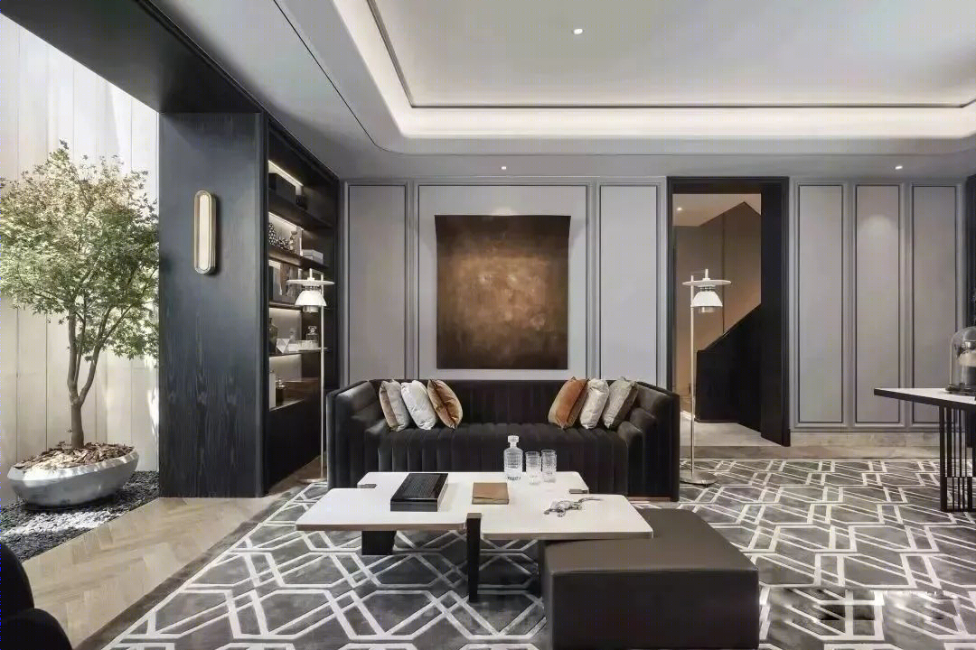 天悦壹号叠拼别墅丨吴滨设计-53