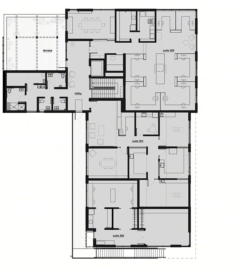 East 11th 街的活力转换 · Furman + Keil Architects 的办公建筑-20