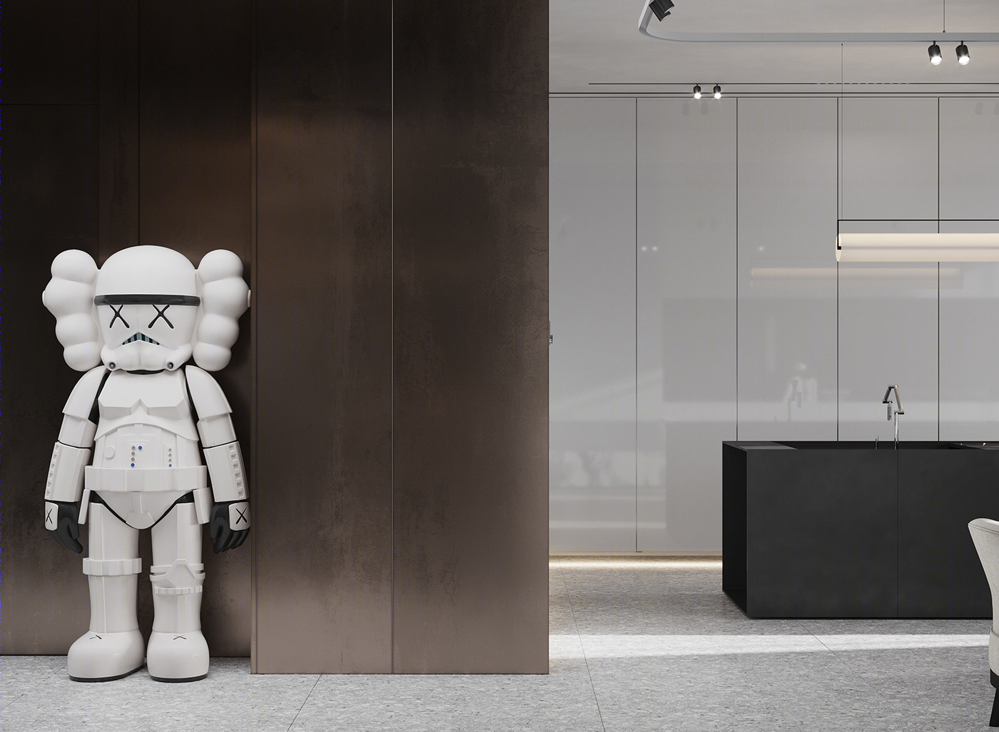 现代极致简约，白调子效果图！-11