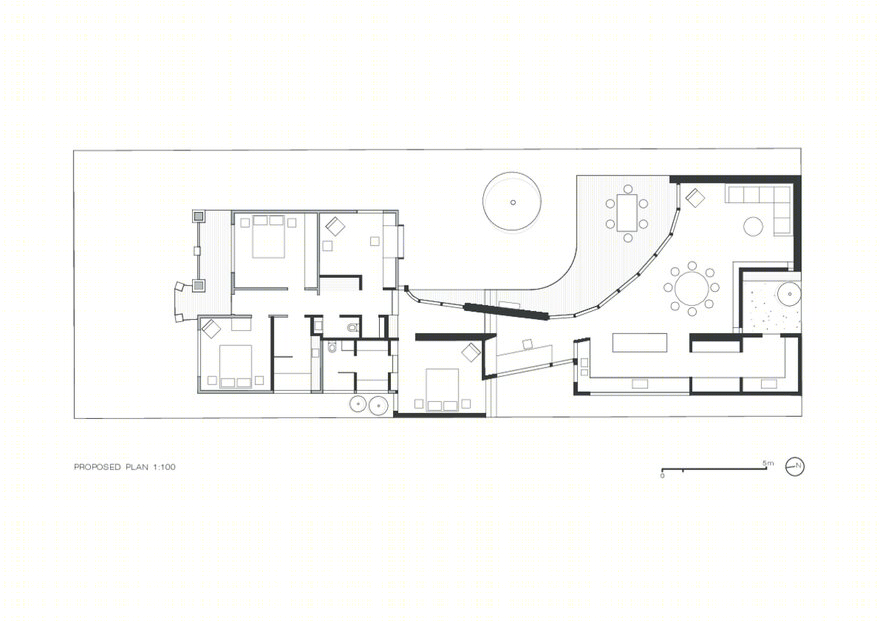 墨尔本夯土延伸住宅-42