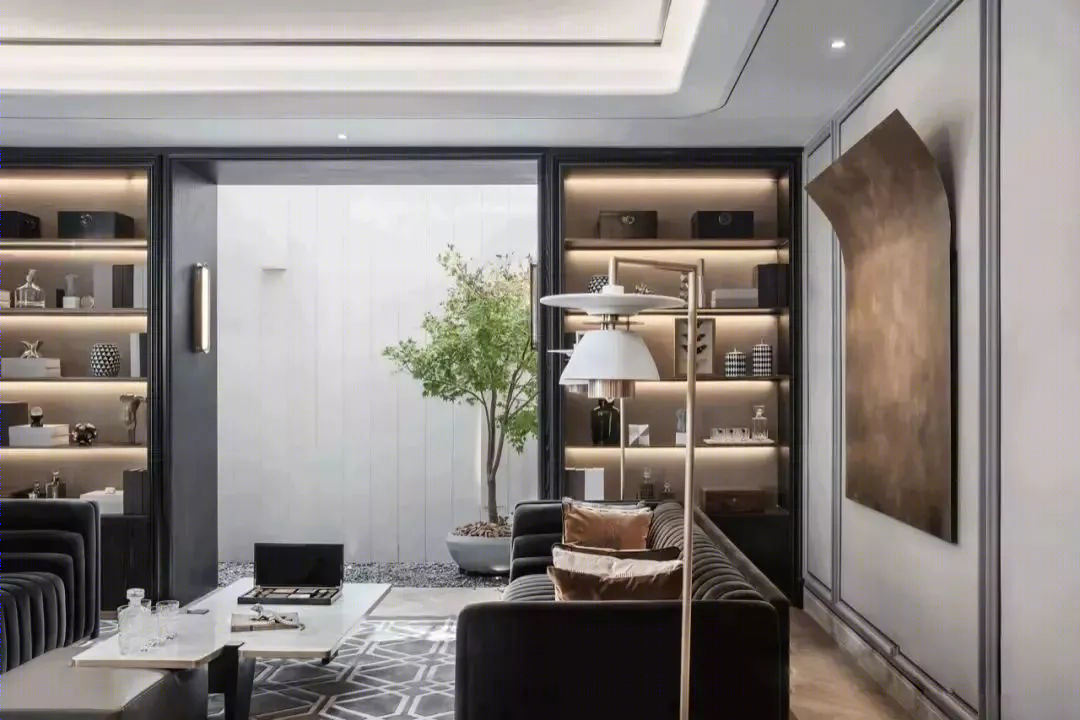 天悦壹号叠拼别墅丨吴滨设计-54