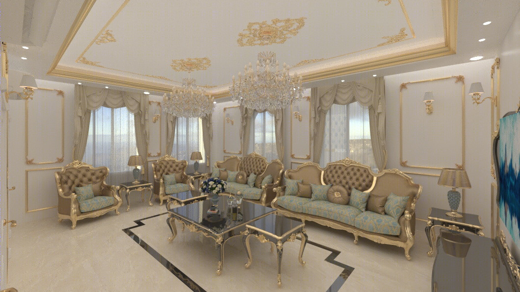 Anastasiya Gushchina丨别墅丨classic style villa-0