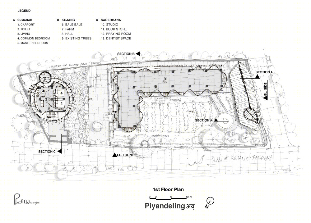 印度尼西亚竹制工匠住宅丨Realrich Architecture Workshop-66