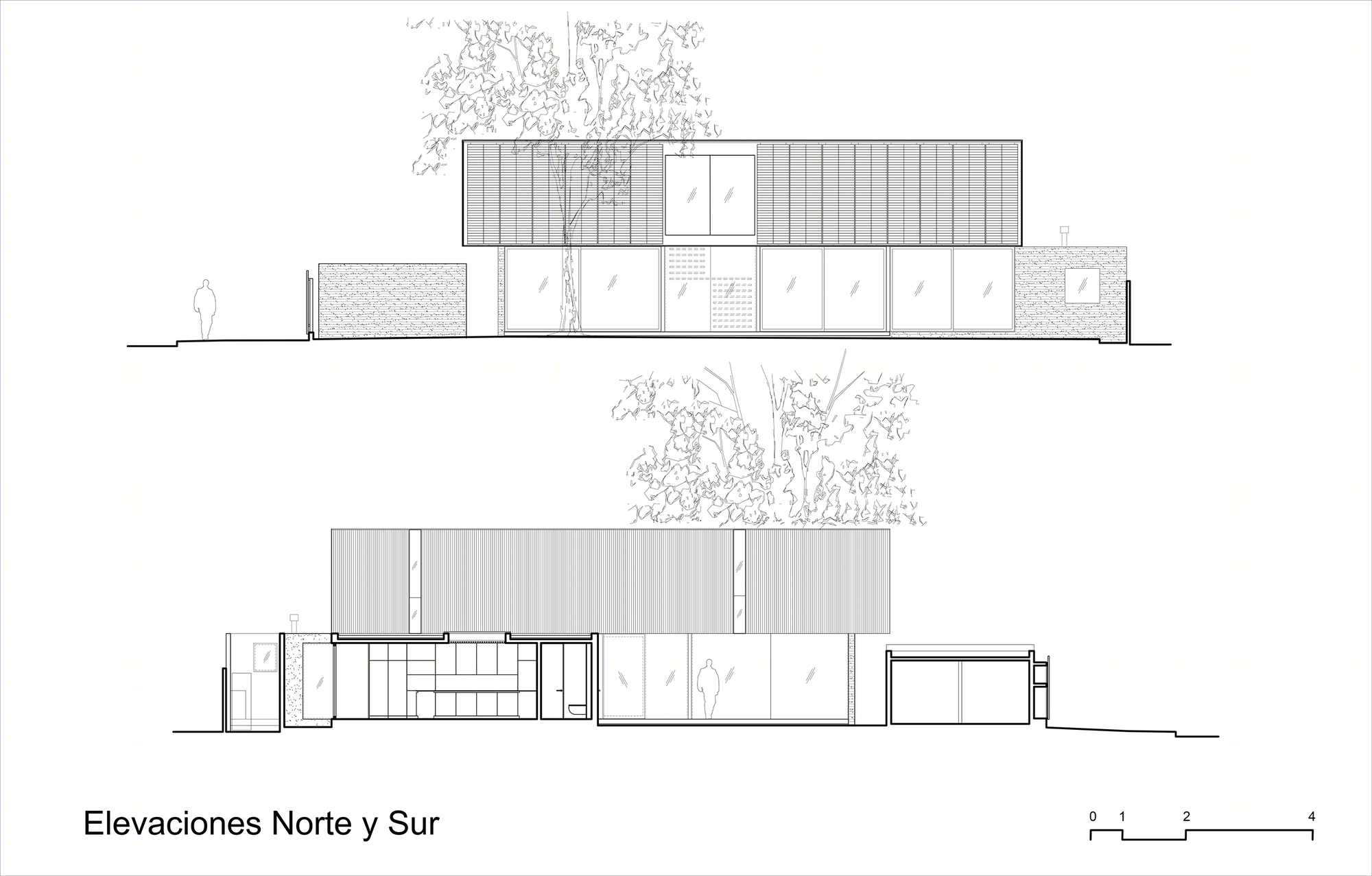 SF 住宅 | 开放透明，充分利用空间-30