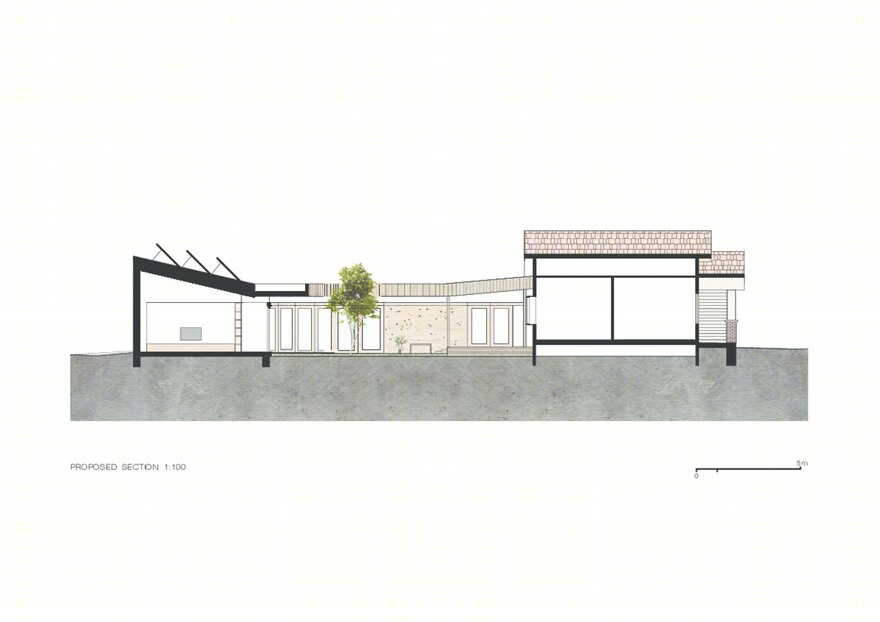 墨尔本夯土延伸住宅-43