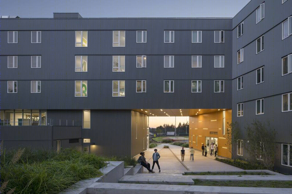 美国贝尔维尤学院学生公寓(2018)(NAC Architecture)设计-27