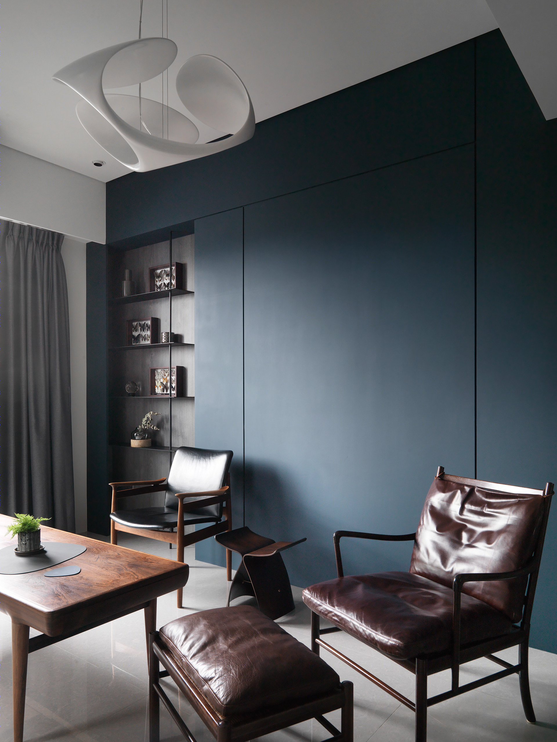 简约水泥色住宅丨十幸制作-19