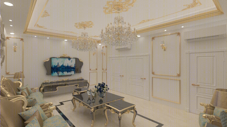 Anastasiya Gushchina丨别墅丨classic style villa-1