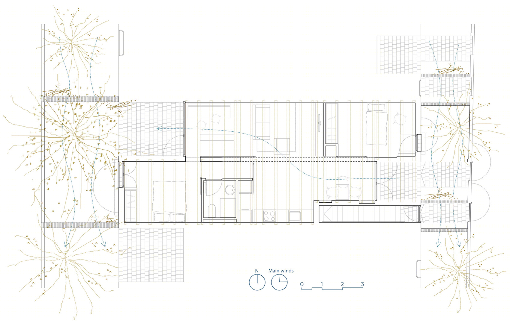 利用本地资源解决可持续方案的西班牙社会保障住房-56