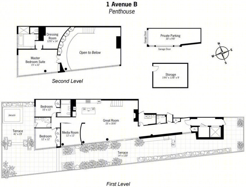 纽约曼哈顿下东区顶层公寓-33