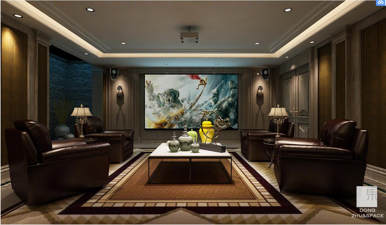 锦绣山庄奢雅混搭风，冯元明东筑空间打造别墅生活新境界-15