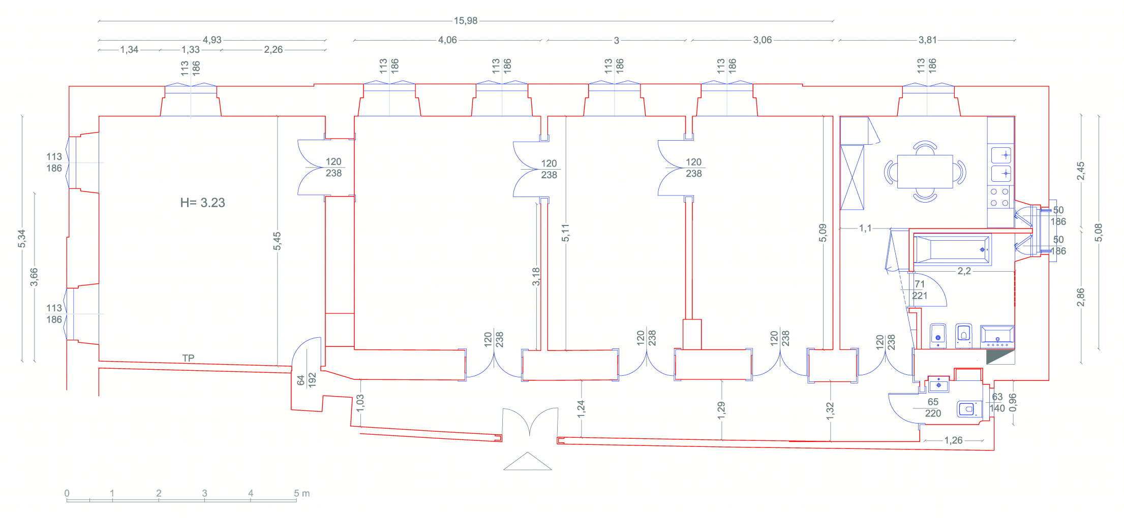 布达佩斯“时光静止”的百年公寓艺术重生-12