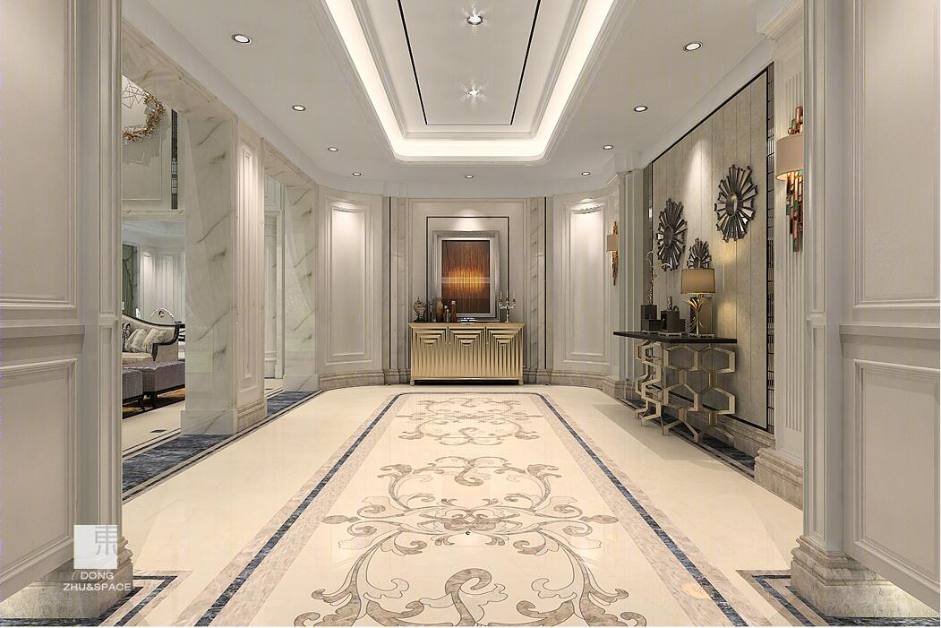 锦绣山庄奢雅混搭风，冯元明东筑空间打造别墅生活新境界-16