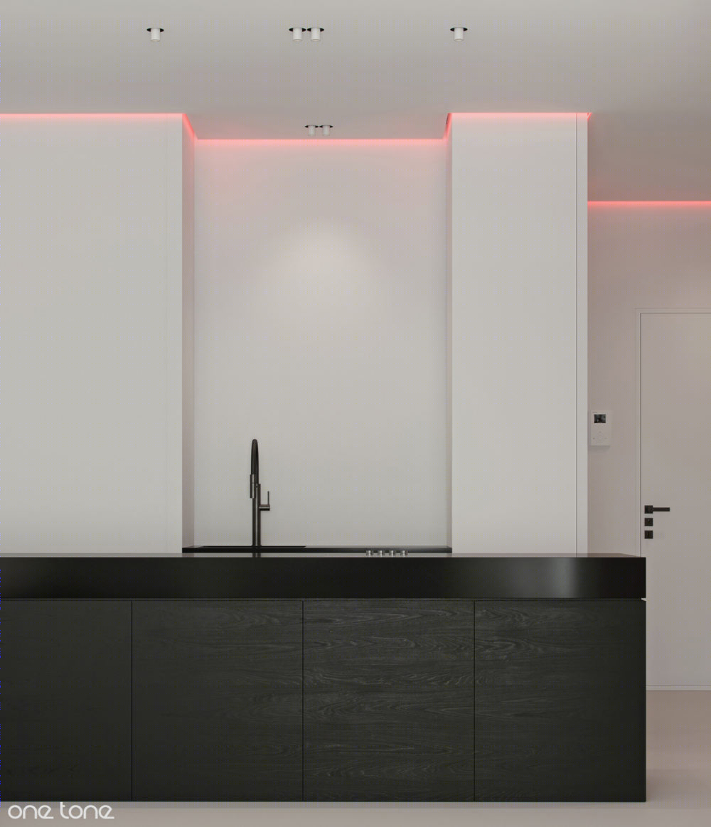 现代简约公寓设计丨俄罗斯莫斯科丨ONE TONE ARCHITECTS-8