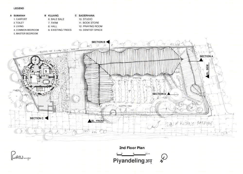 印度尼西亚竹制工匠住宅丨Realrich Architecture Workshop-68