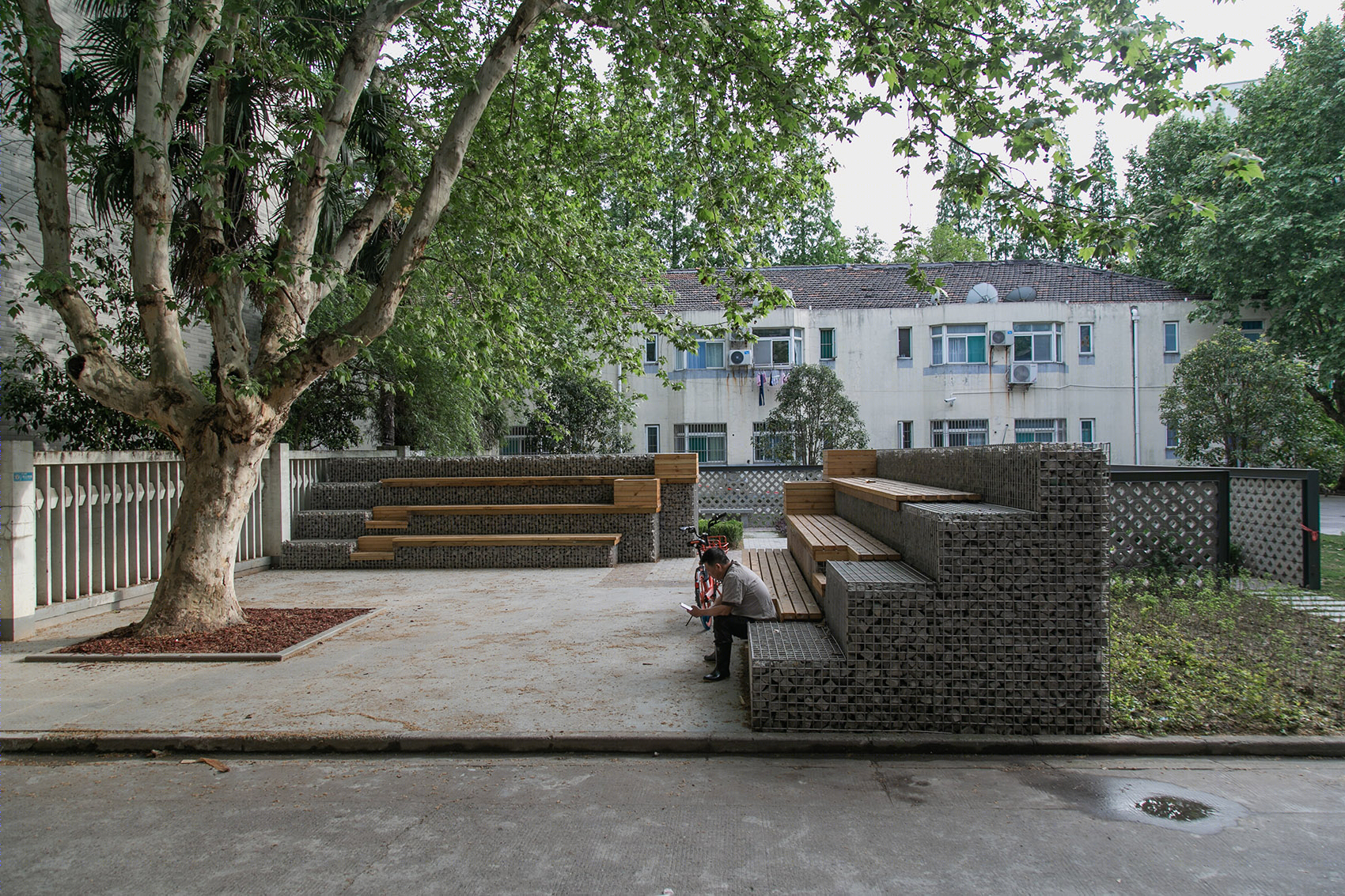 同济大学四平校区“废地”变“宝地”,四个广场创造绿色空间丨同济大学建筑设计研究院(集团)有限公司-18