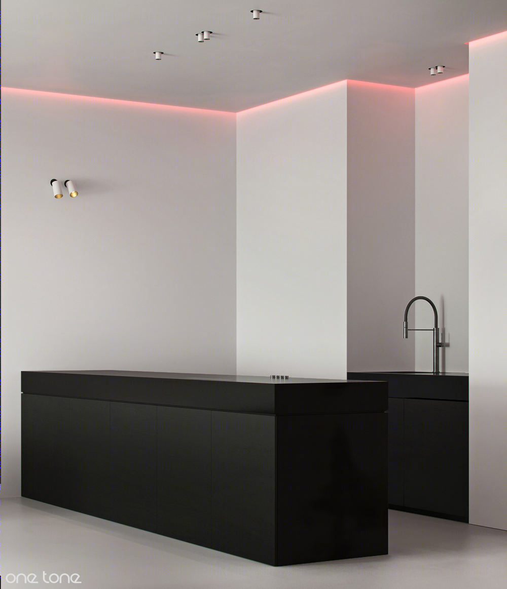 现代简约公寓设计丨俄罗斯莫斯科丨ONE TONE ARCHITECTS-10