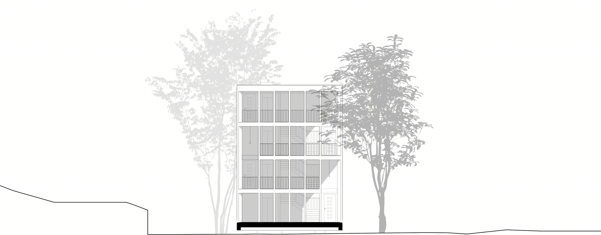 伯尔尼青年旅舍翻新与扩建,融入历史建筑群的现代化新翼-25