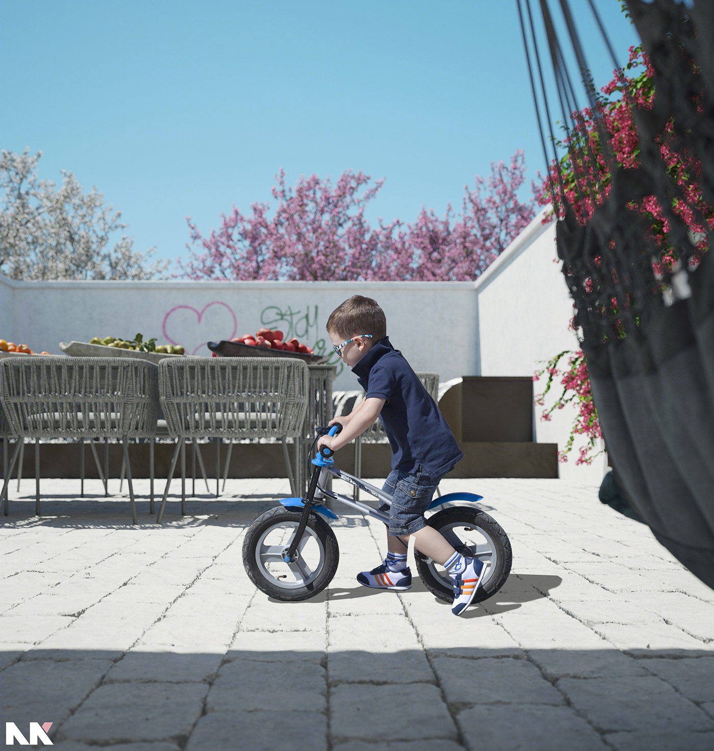 温馨户外就餐区设计丨俄国设计师-0