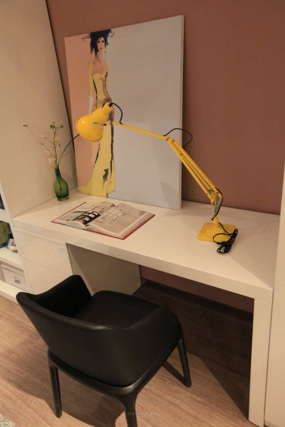 北京现代风格样板间“绽放”-14