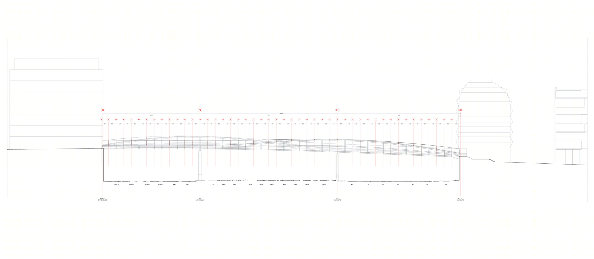 Marc Mimram丨桥丨Marcelle Henry Footbridge-32