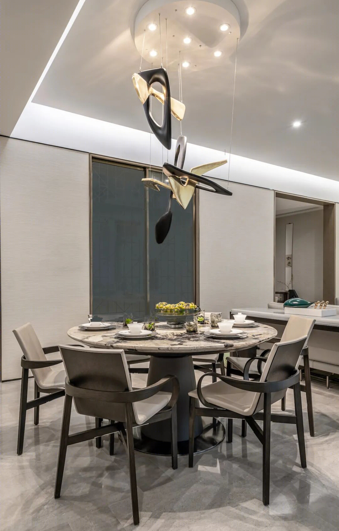 简璞美居 · 宋式美学与西方现代主义的完美融合丨中国杭州丨赛瑞迪普空间设计-17