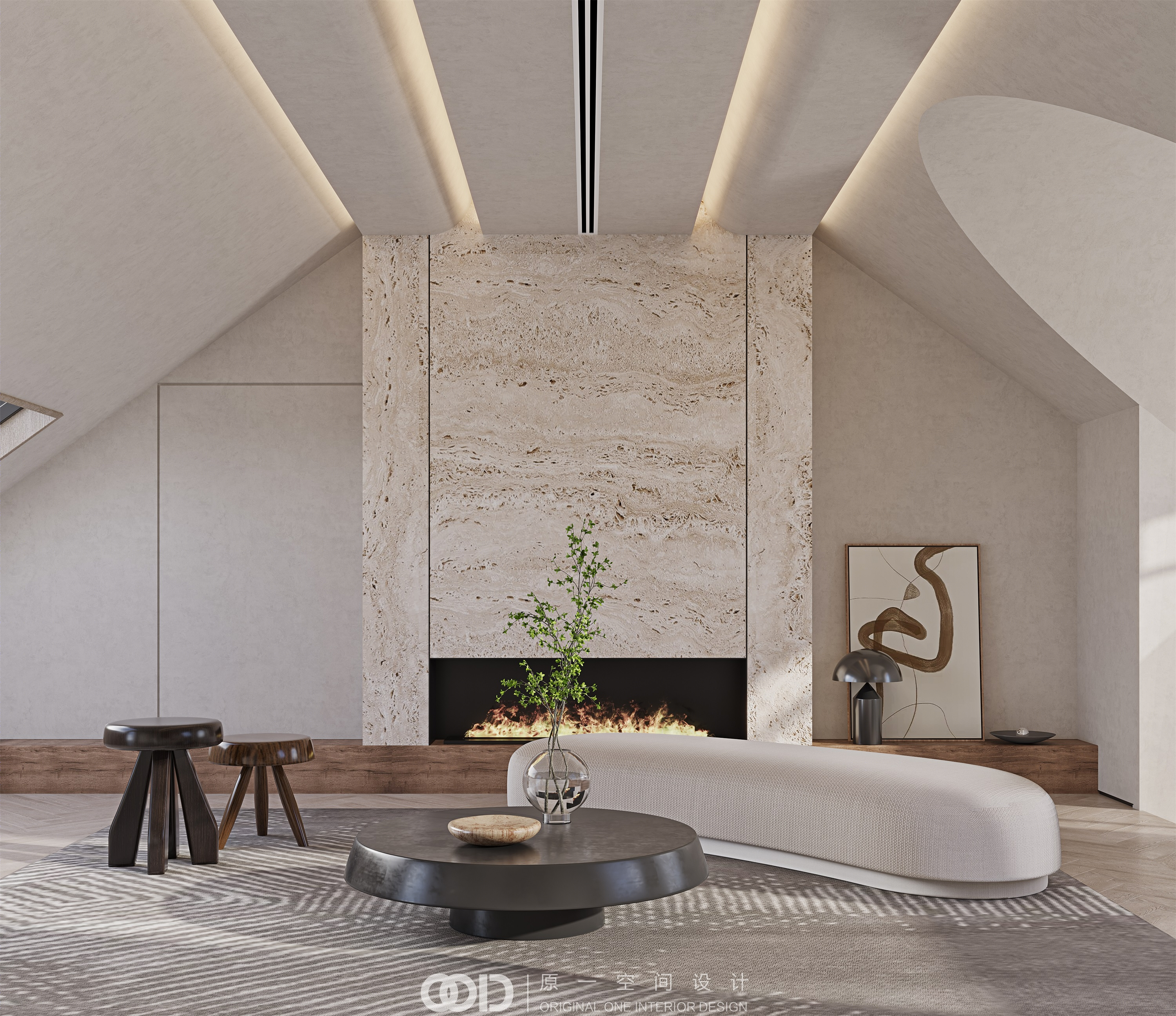 现代简约办公室设计-8